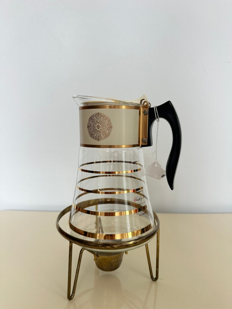 MCM David Douglas Flameware Coffee Carafe and stand