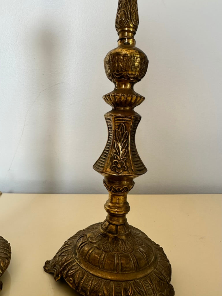 Vintage Brass Lamp