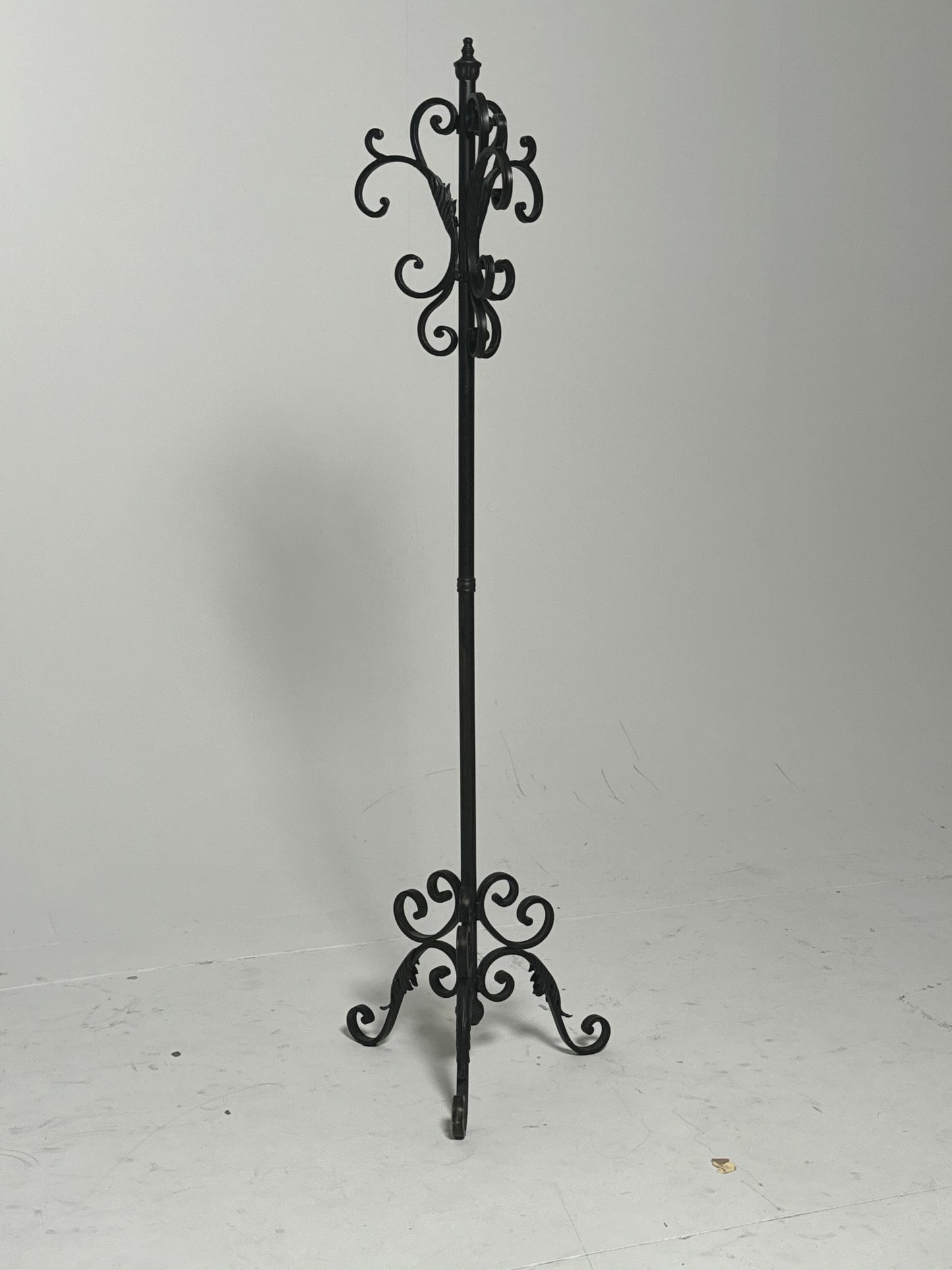 Wrought Iron Coat Rack