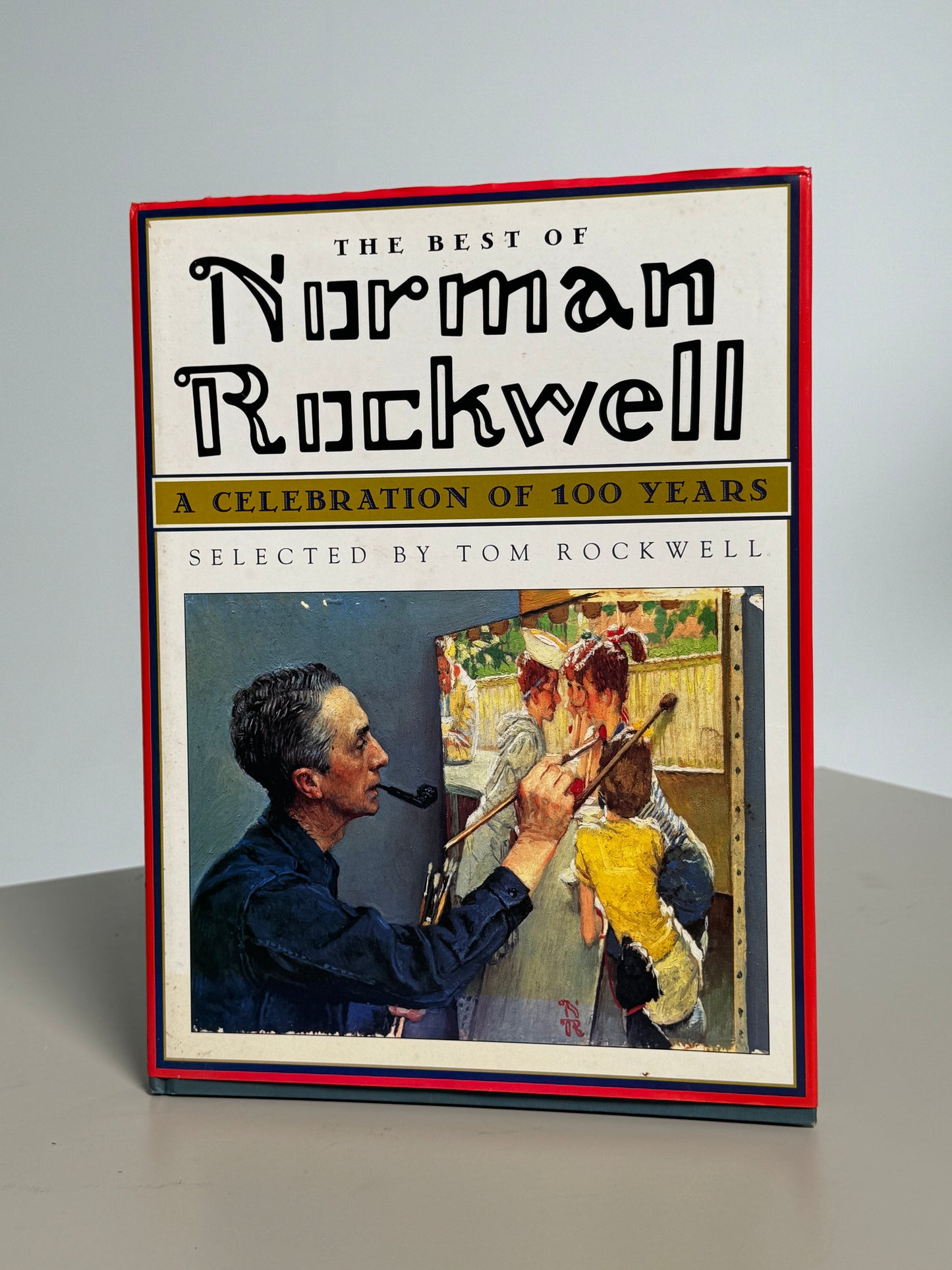 The Best of Norman Rockwell 1950s Coffee Table Book