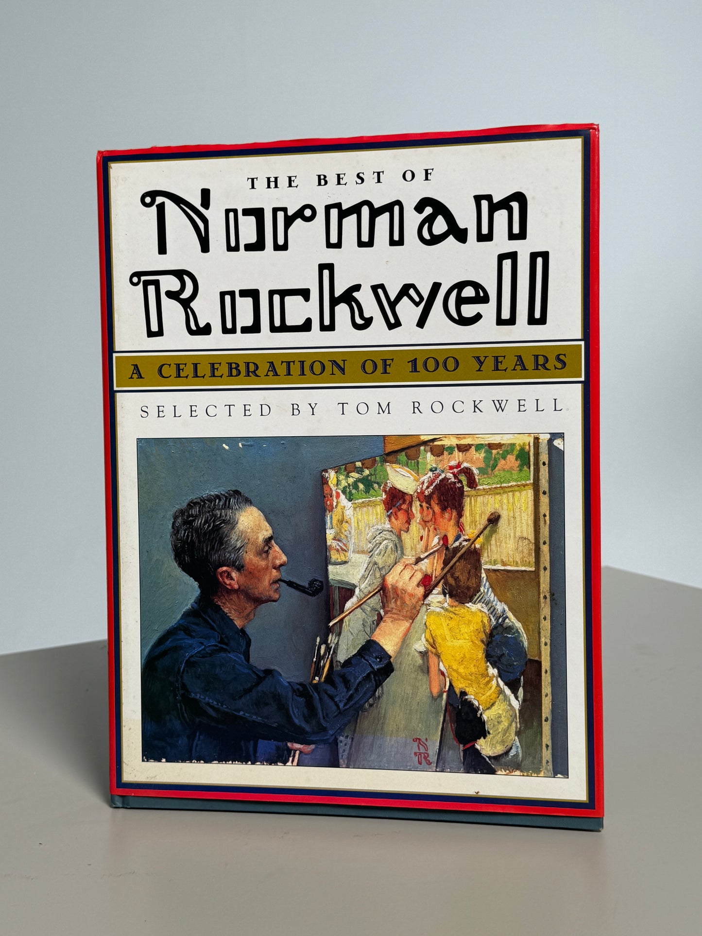 The Best of Norman Rockwell 1950s Coffee Table Book