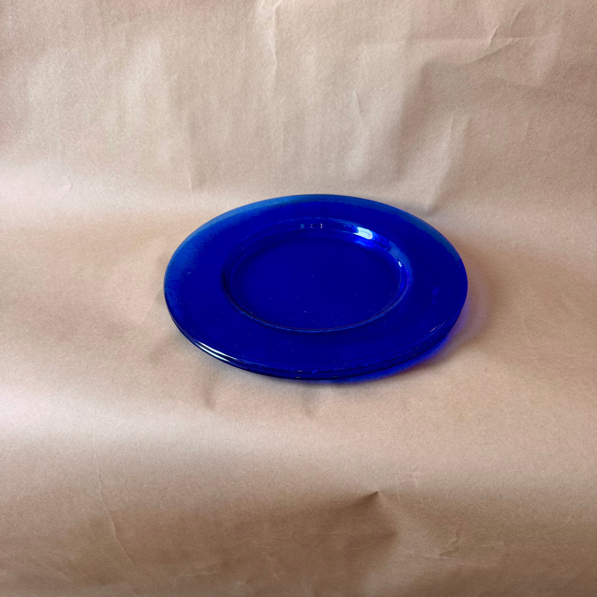 Cobalt Glass Chargers