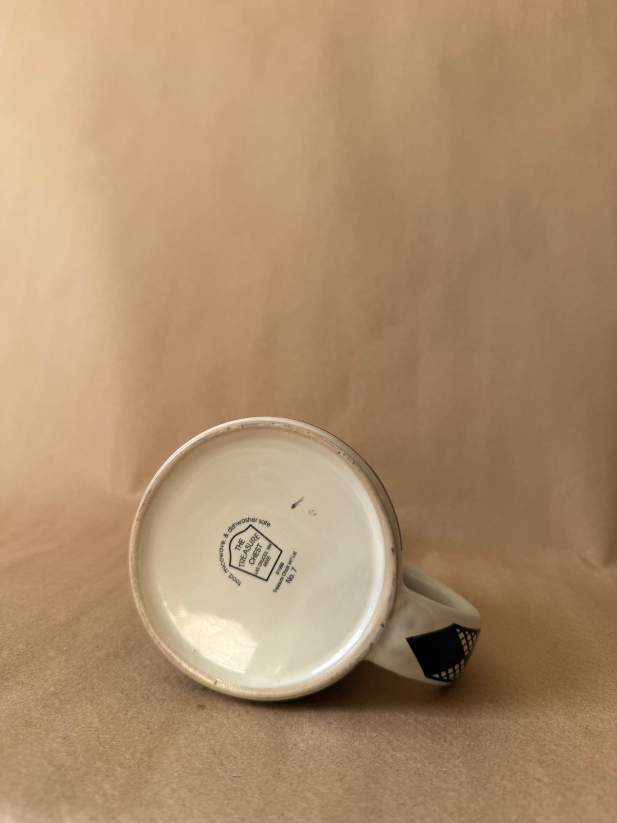 Treasure Chest Geometric Mug, 1986