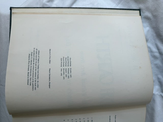 Printing history page showing fifth printing, June 1964