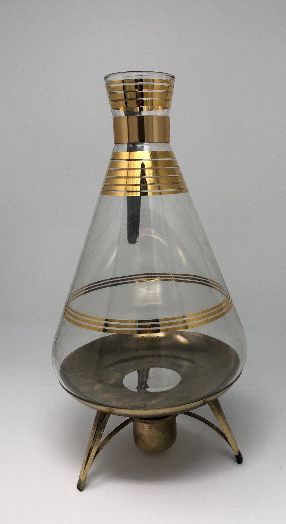 Island Glass midcentury Turkish Coffee Pot