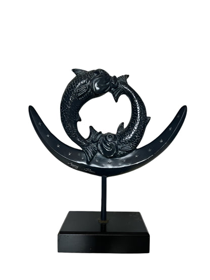 Austin Productions Pisces Sculpture 1995 Signed
