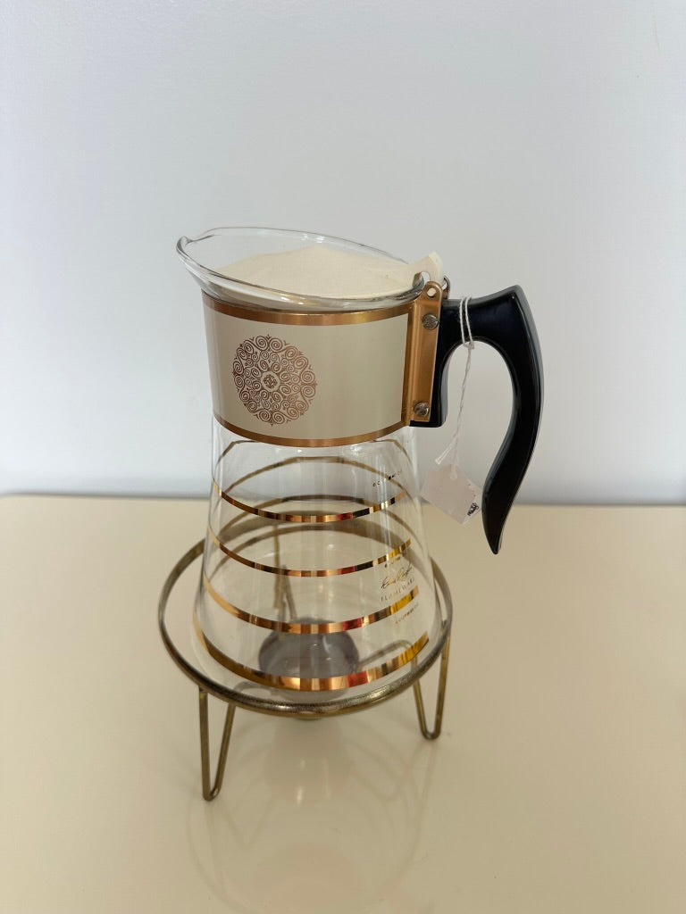 MCM David Douglas Flameware Coffee Carafe and stand