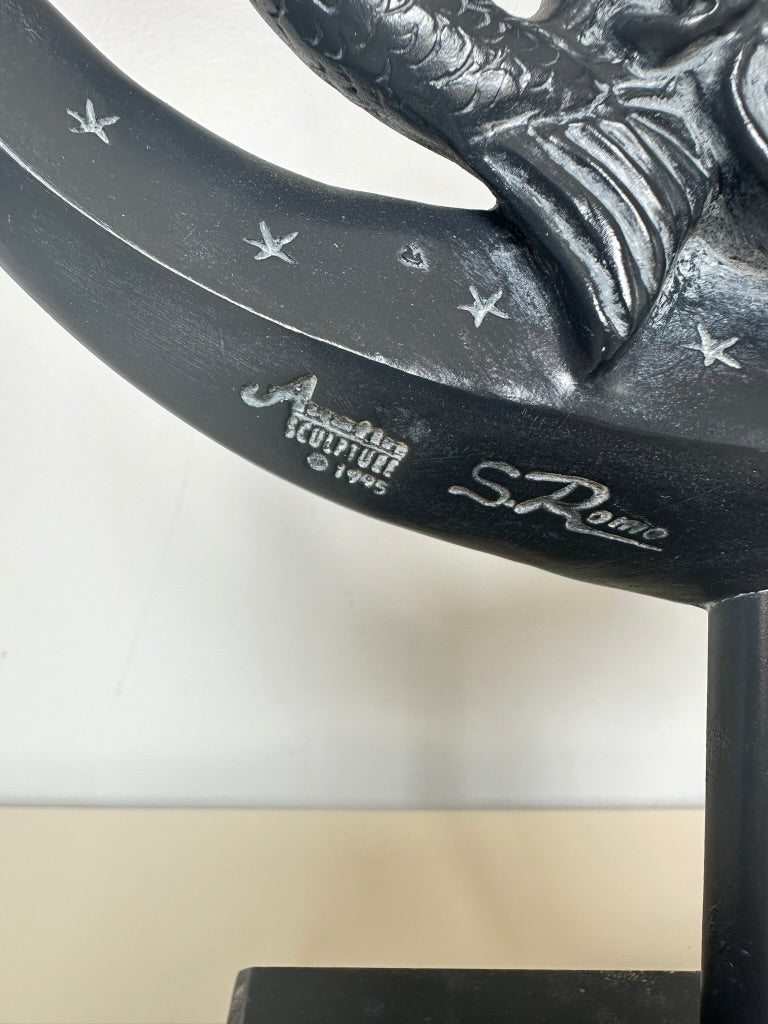 Austin Productions Pisces Sculpture 1995 Signed