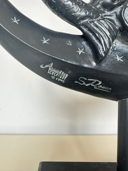 Austin Productions Pisces Sculpture 1995 Signed