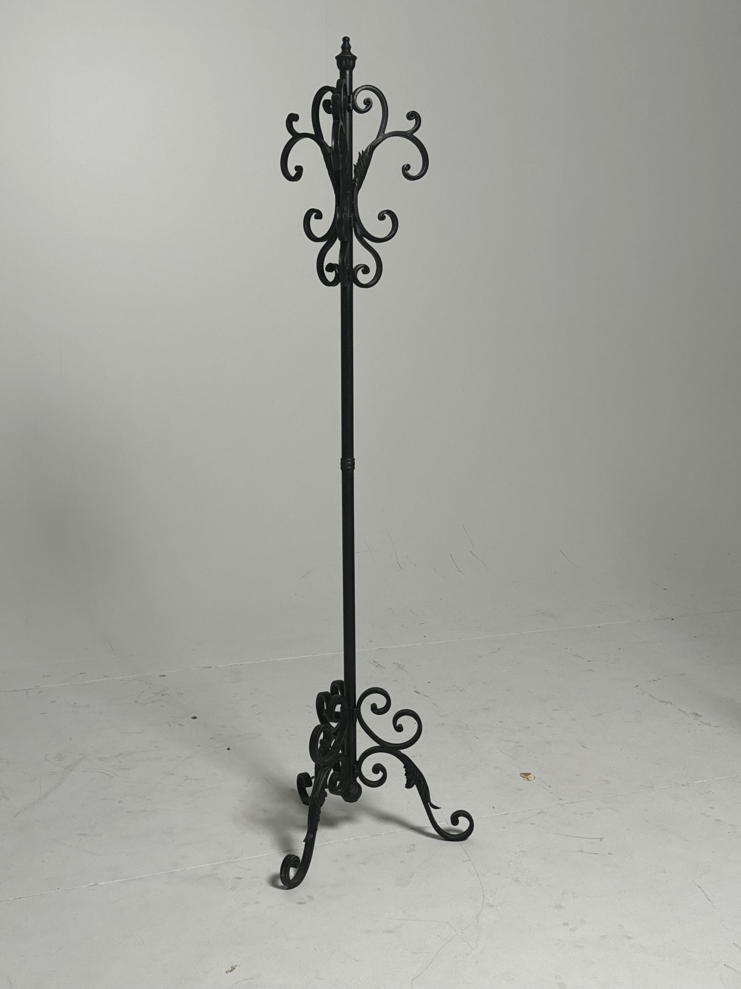 Wrought Iron Coat Rack