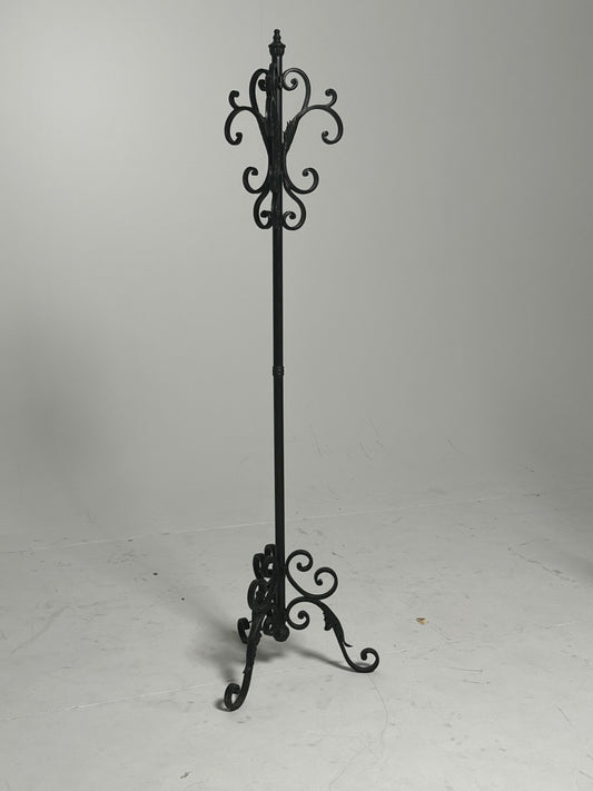 Wrought Iron Coat Rack