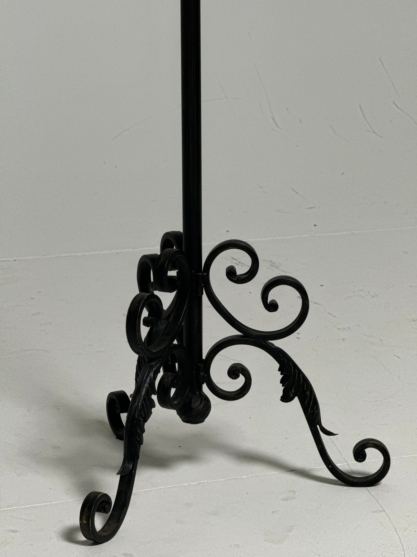 Wrought Iron Coat Rack