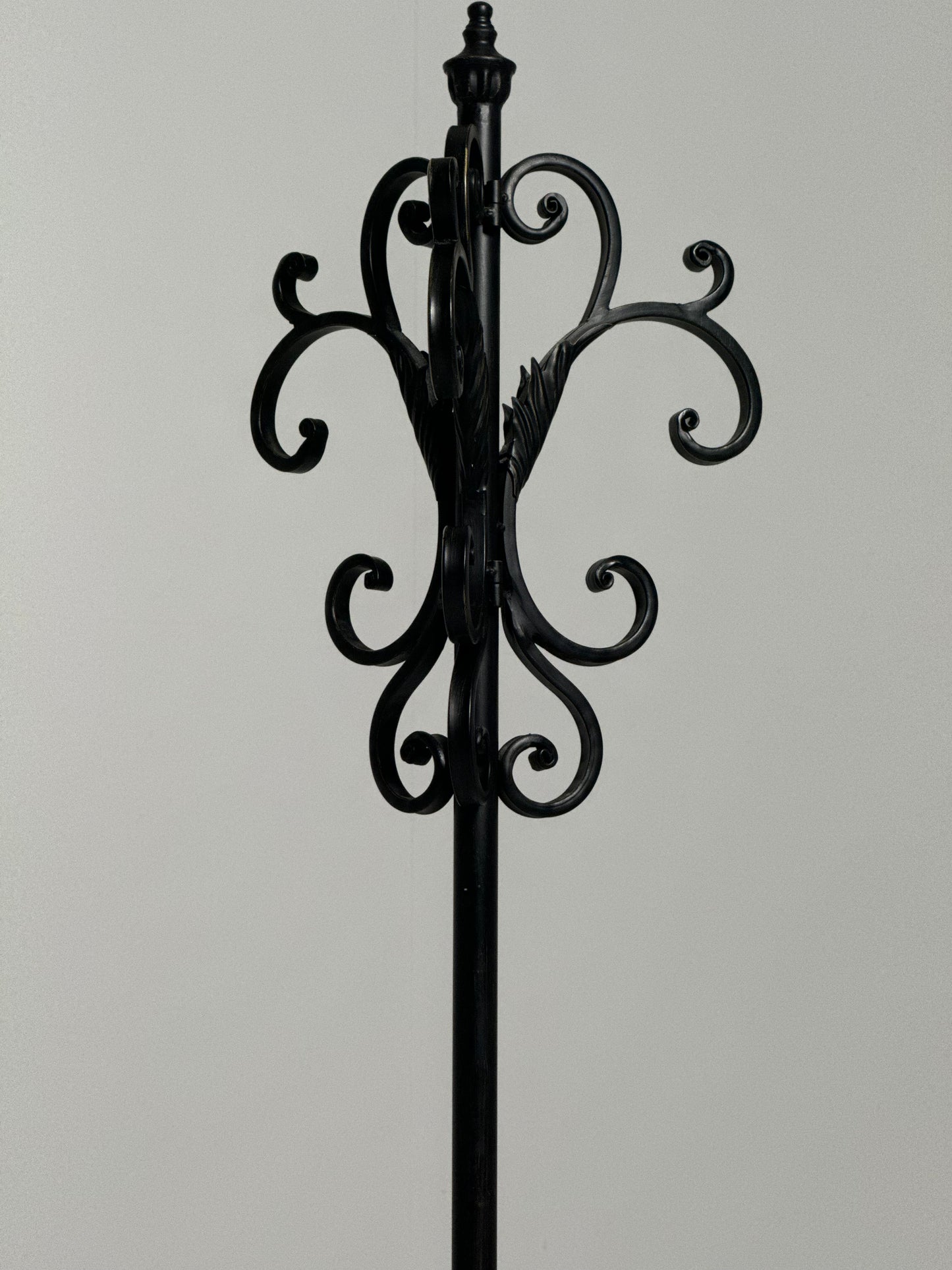 Wrought Iron Coat Rack