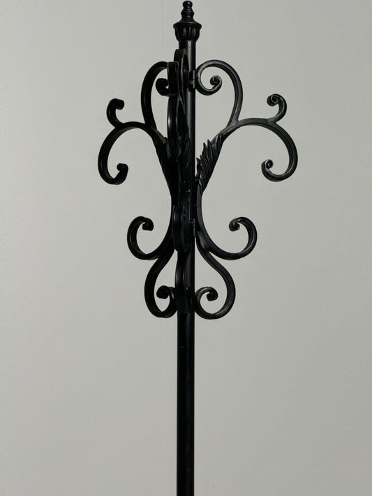 Wrought Iron Coat Rack