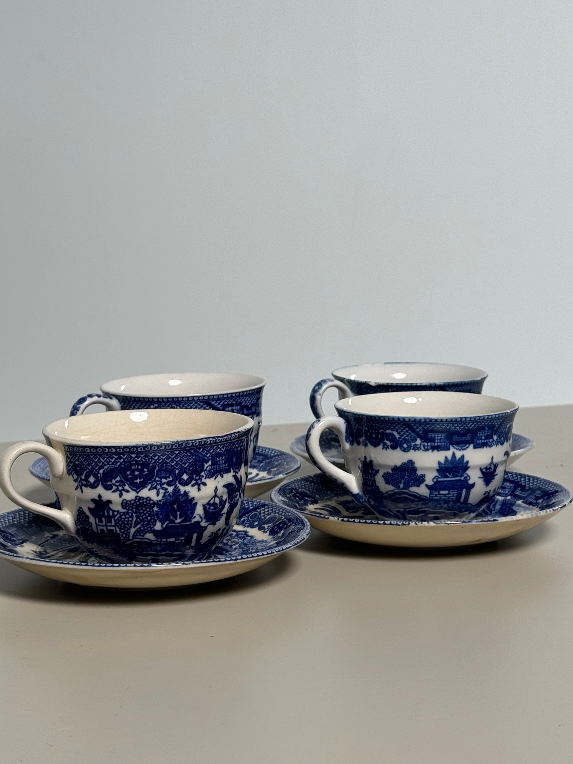 アンティーク　お茶セット　fame AL JAPAN Vintage Japanese Tea Set (4 sets) – Mumu Vintage