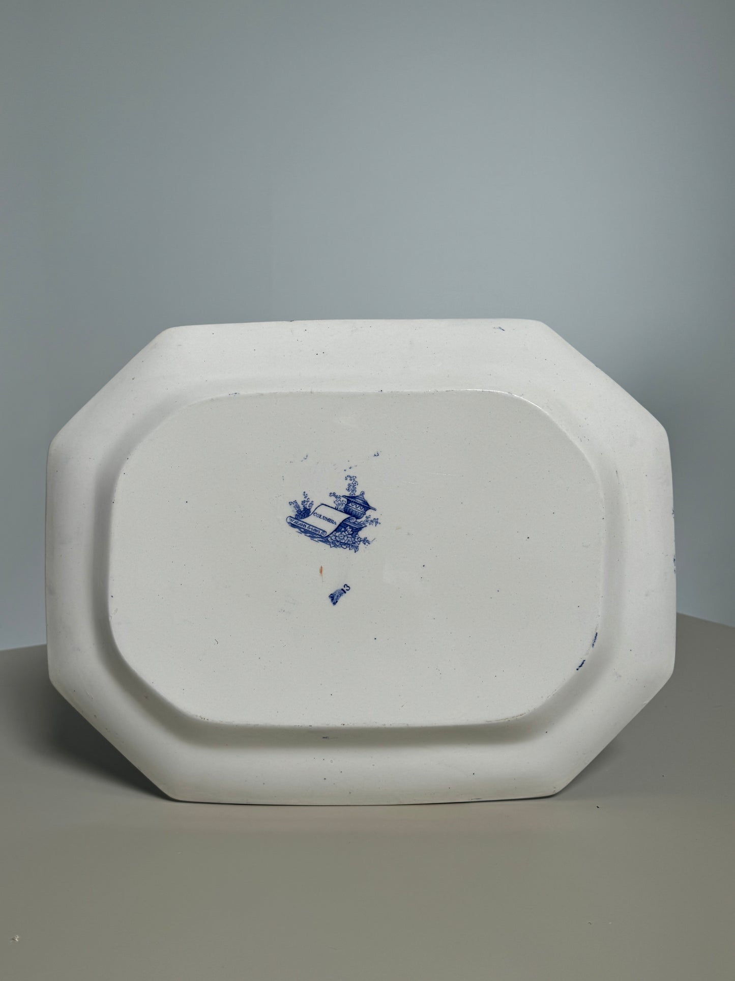 Blue Transferware 1840s!