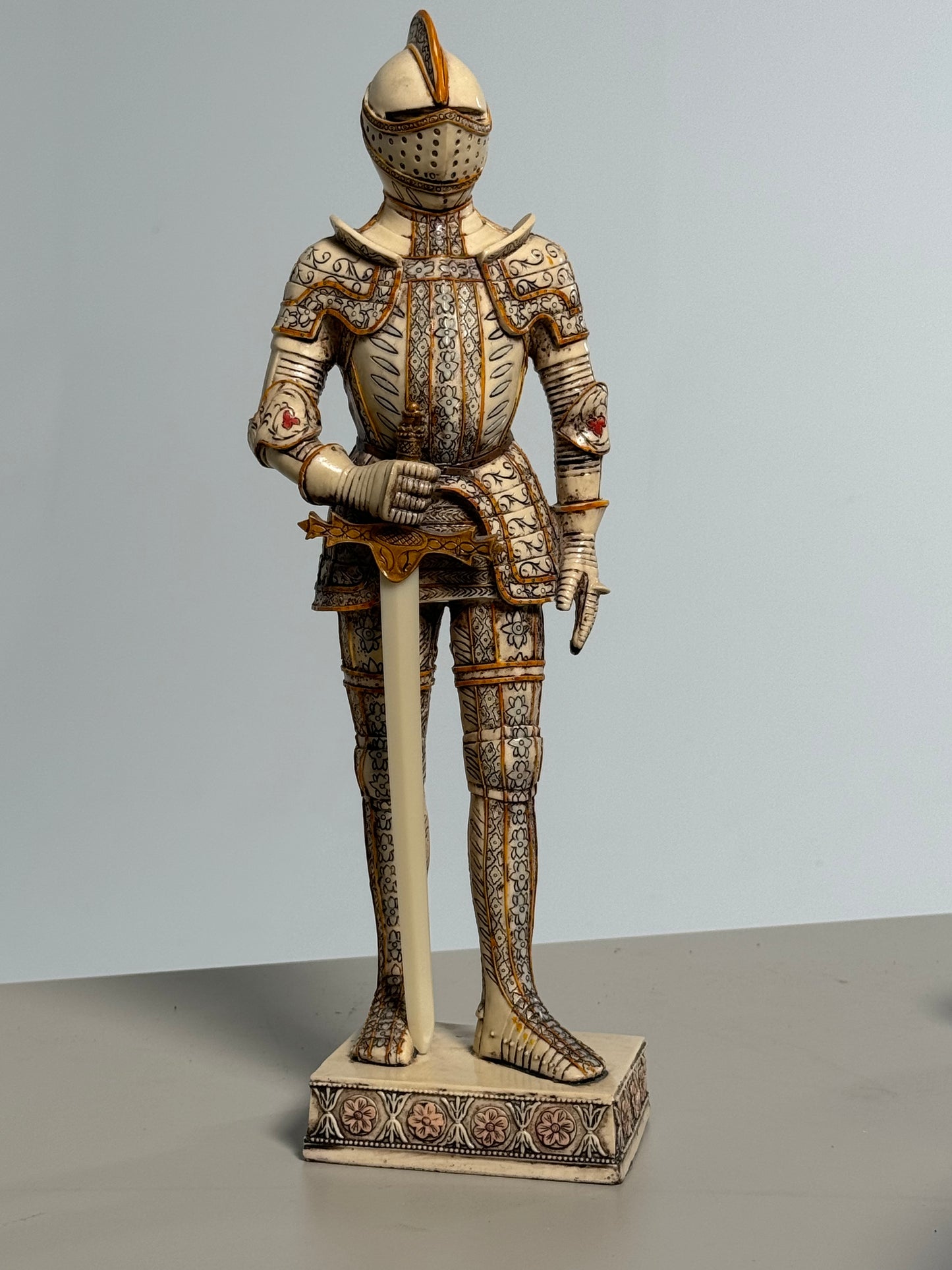 Vintage Knight Statue
