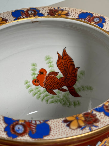 Vintage Hand Painted Cachepot