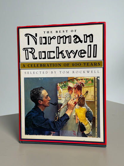 The Best of Norman Rockwell 1950s Coffee Table Book