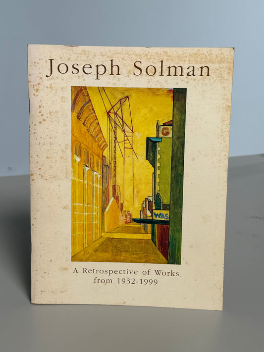 Paperback book of Artworks by Joseph Solman