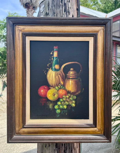 Signed Still-Life Vintage Piece