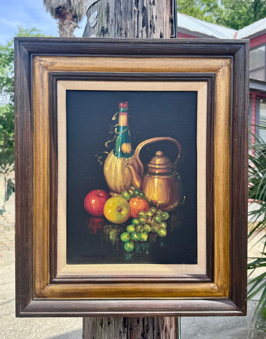 Signed Still-Life Vintage Piece