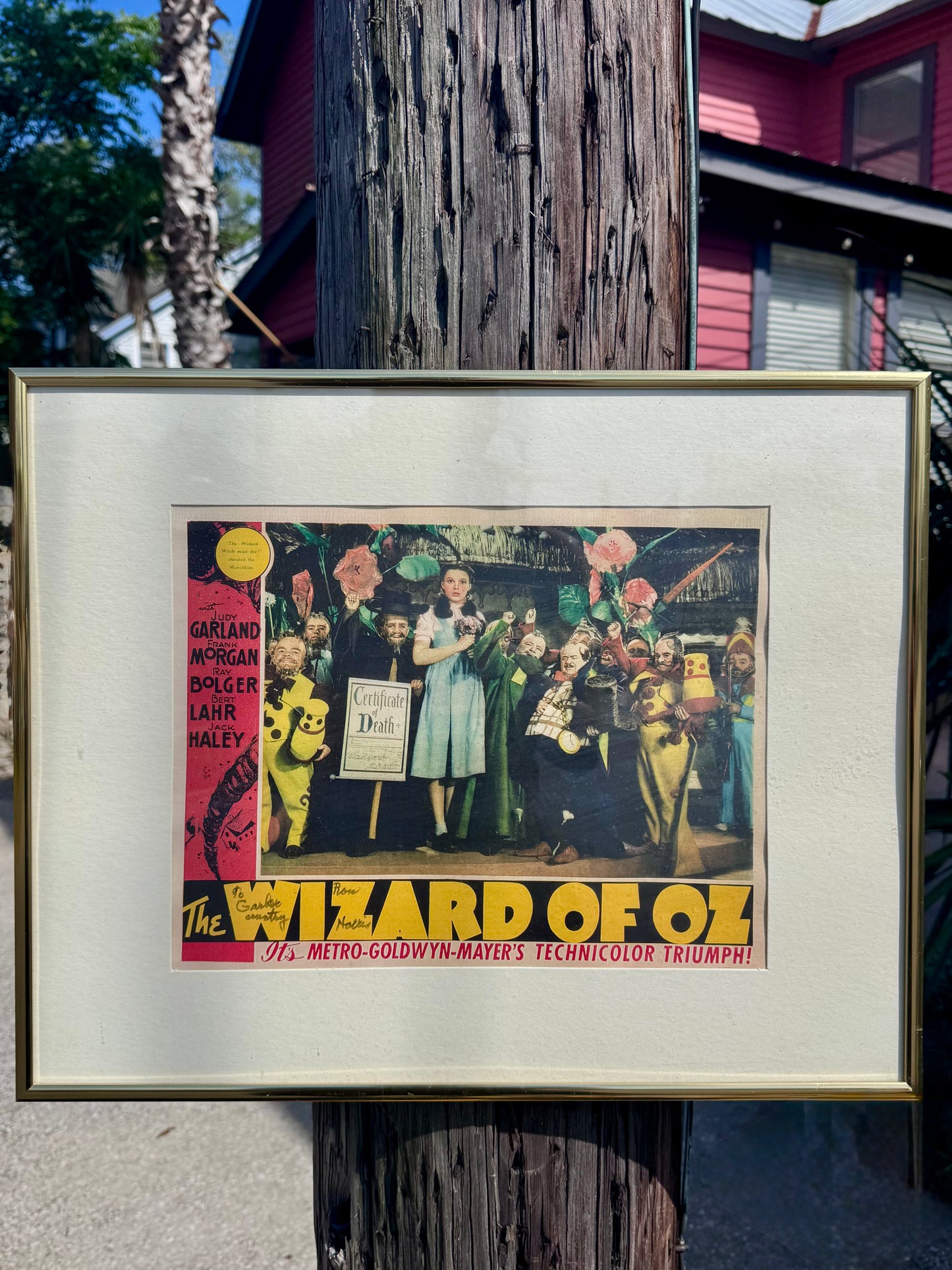 "The Wizard of Oz" Framed Print