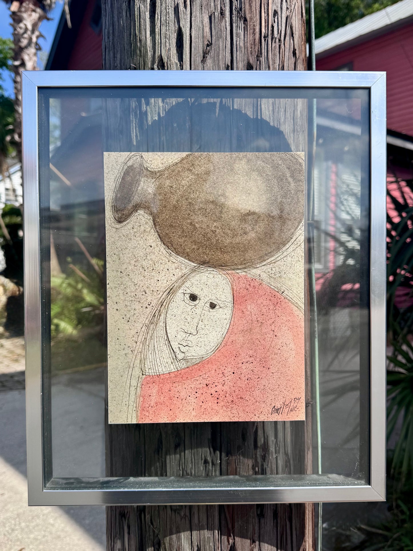 Figure and Vase Artwork
