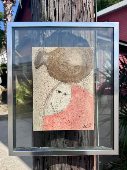Figure and Vase Artwork