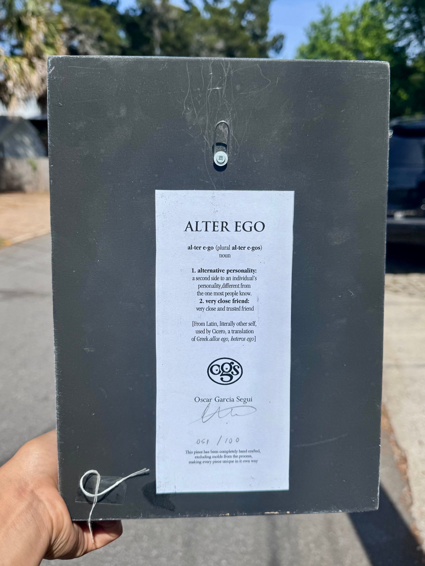'Alter Ego' by Oscar Garcia Segui