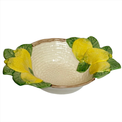 Fitz and Floyd Lemon Cereal Bowl (set of 2)