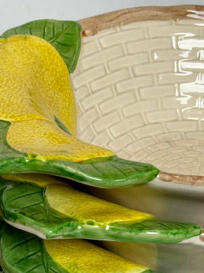 Fitz and Floyd Lemon Cereal Bowl (set of 2)
