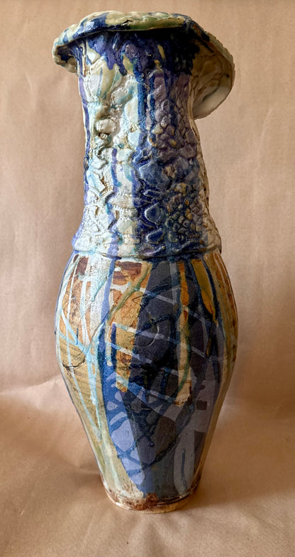 Studio Pottery Vase, Signed and Dated 1992