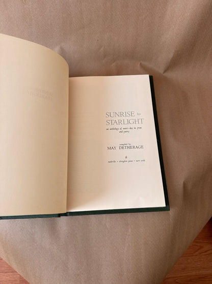 "Sunrise to Starlight" Green Portfolio Book