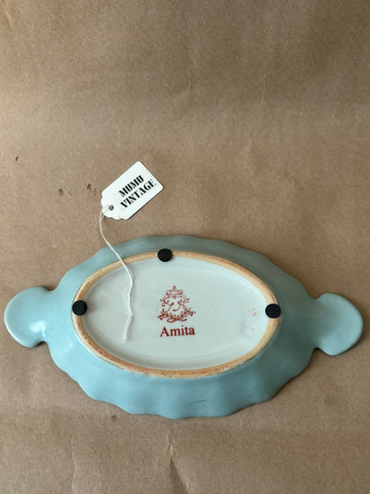 Celadon Leaf-Form Dish