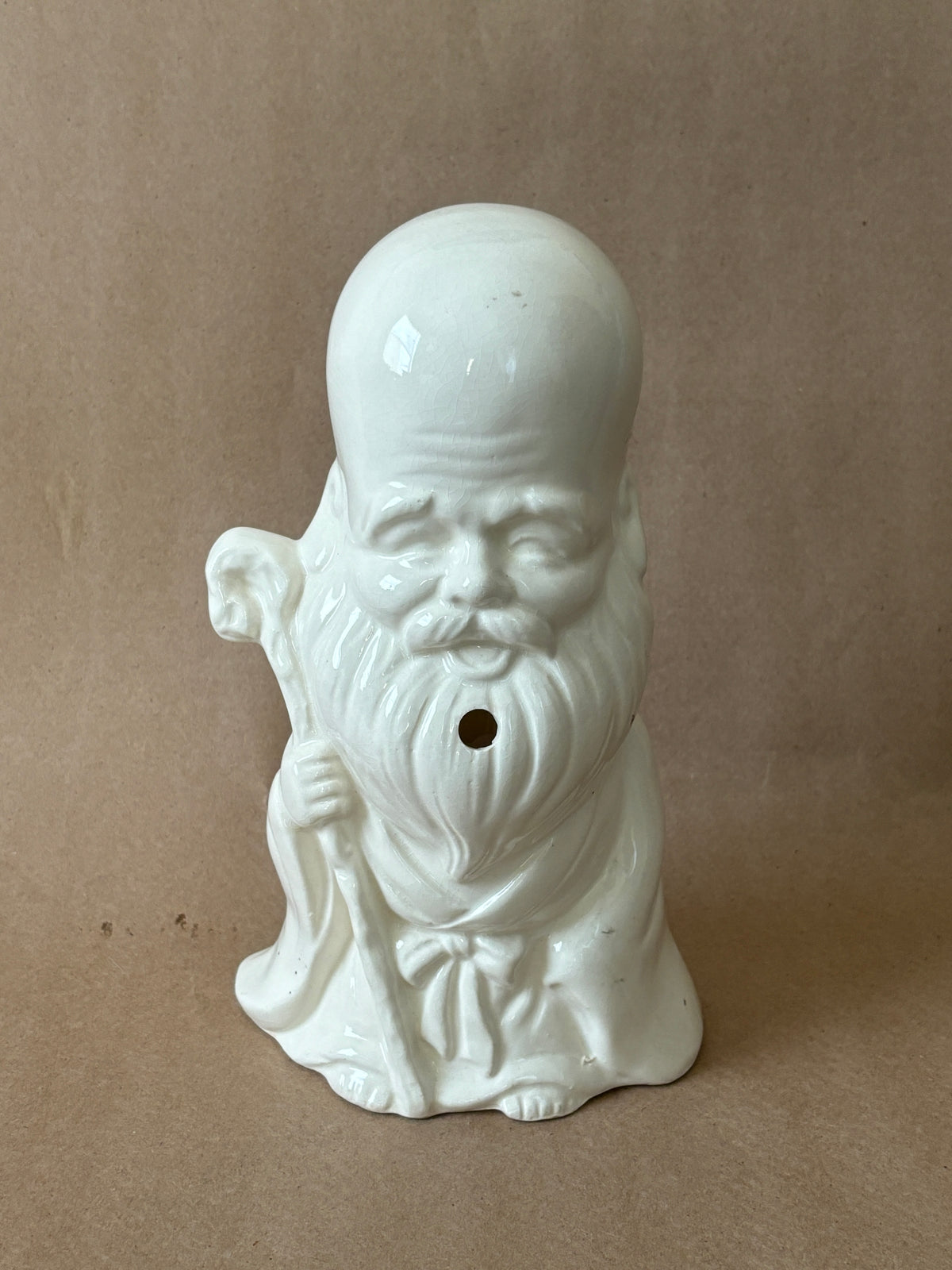 Blanc de Chine Longevity Figure String Holder