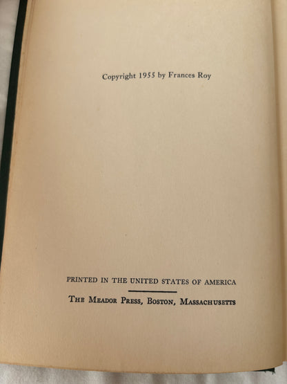 Copyright page, Meador Press 1955