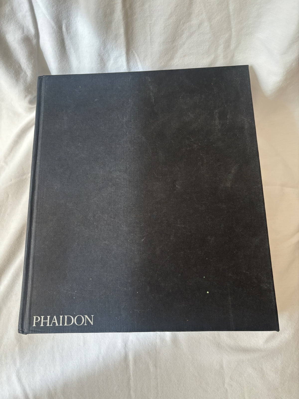 Front board with Phaidon lettering