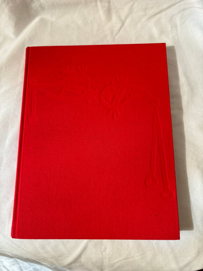 Picasso and the Weeping Women, red cloth cover