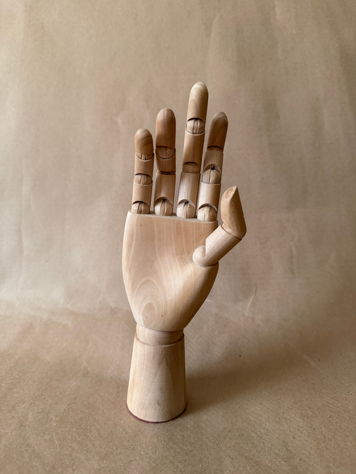 Wooden Artist's Mannequin Hand