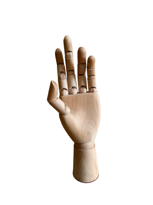 Wooden Artist's Mannequin Hand