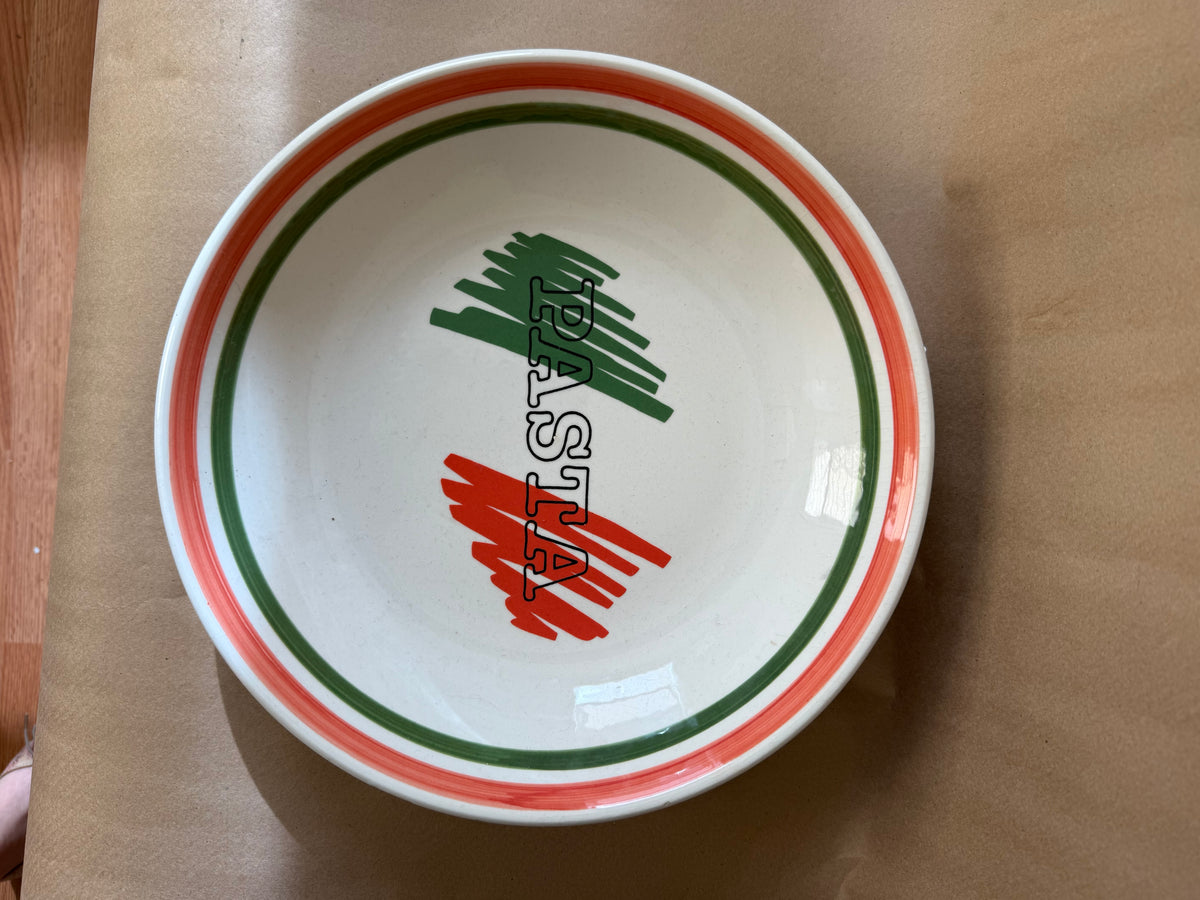 "Pasta" Bowl, Made in Italy