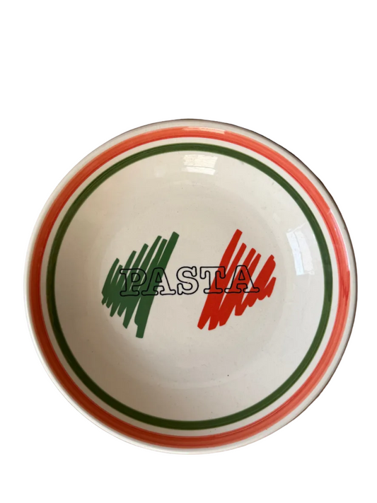 "Pasta" Bowl, Made in Italy