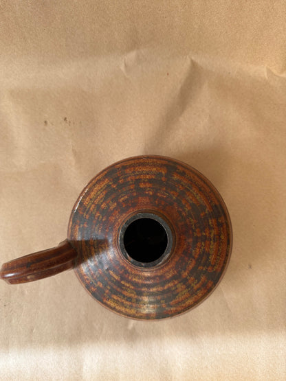 Studio Pottery Handled Vase, Signed