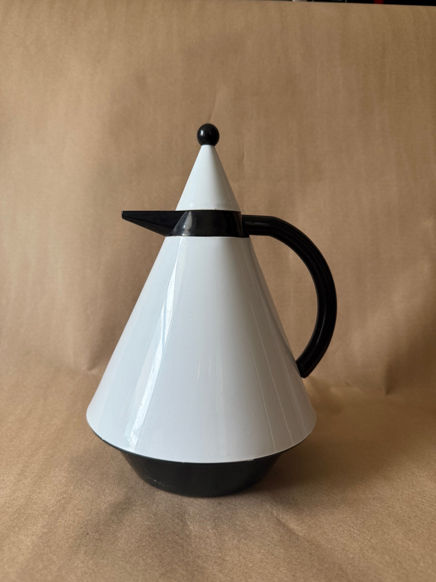 Black and White Cone Carafe