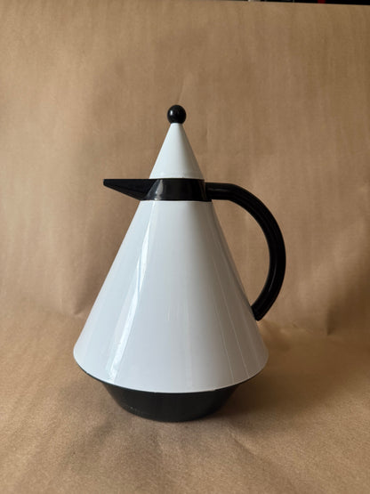 Black and White Cone Carafe
