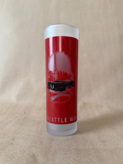 Seattle "The Next Fifty" Frosted Glasses, Set of Three