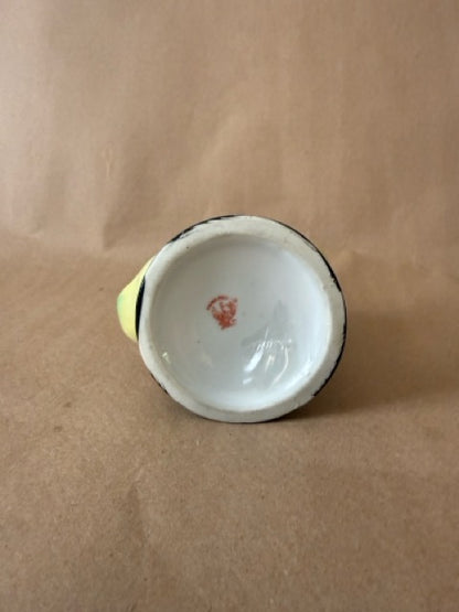 Hand-Painted Ceramic Bird Figurine