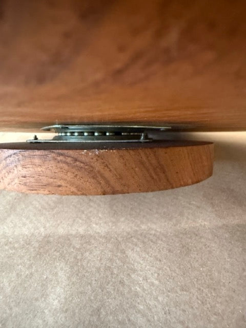 Carved Teak Lazy Susan Serving Tray