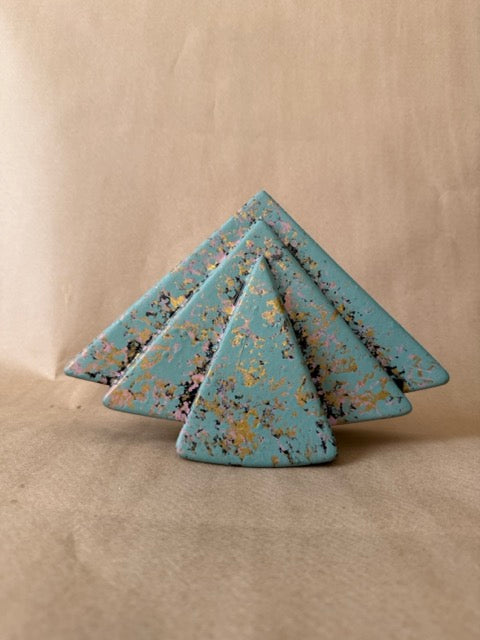 Splatter-Glaze Art Deco Sculpture